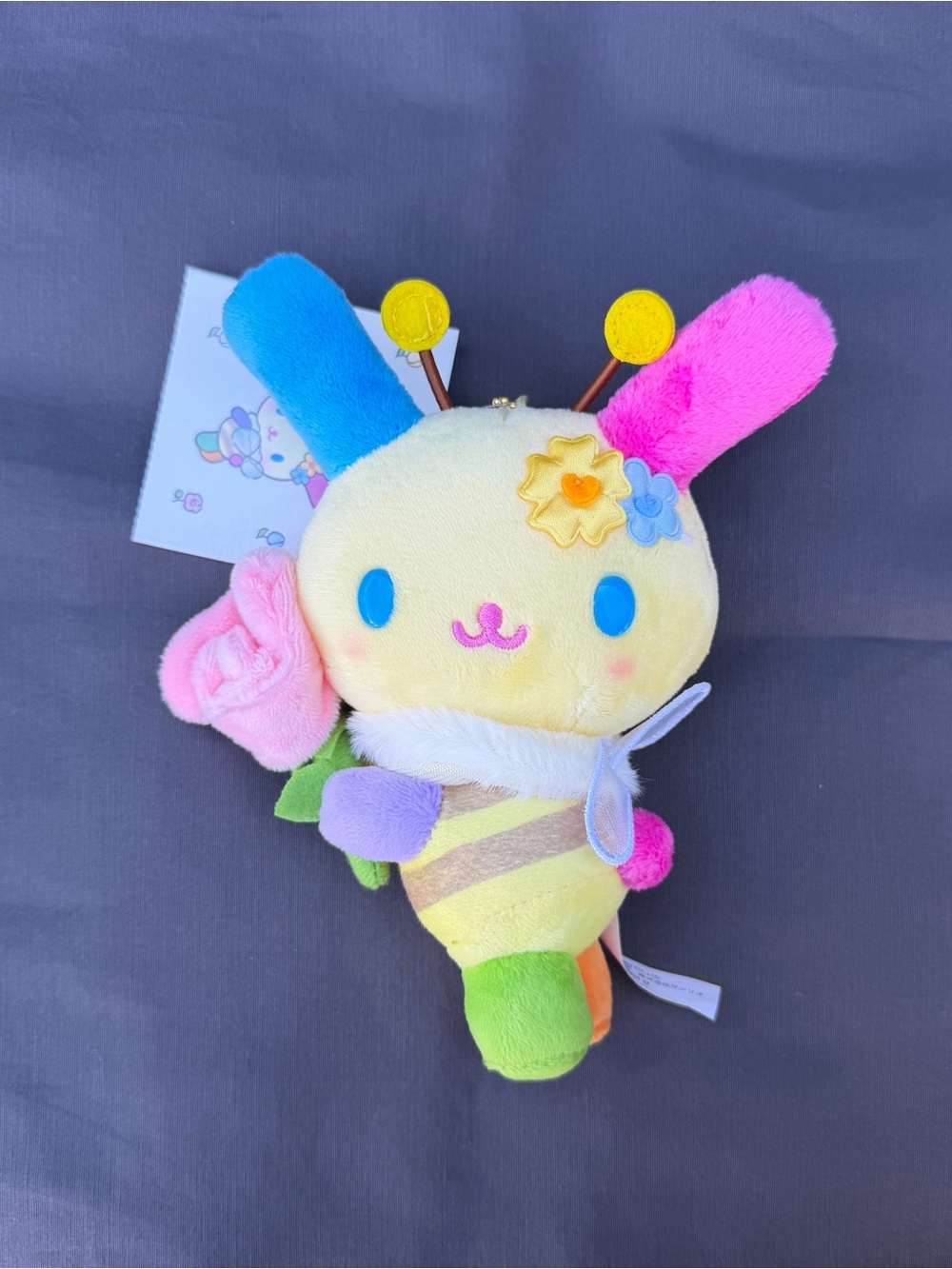 Sanrio The Honey Bee Series U*SA*HA*NA plush/keychain